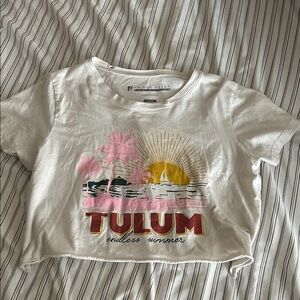 White Tulum Summer Tee